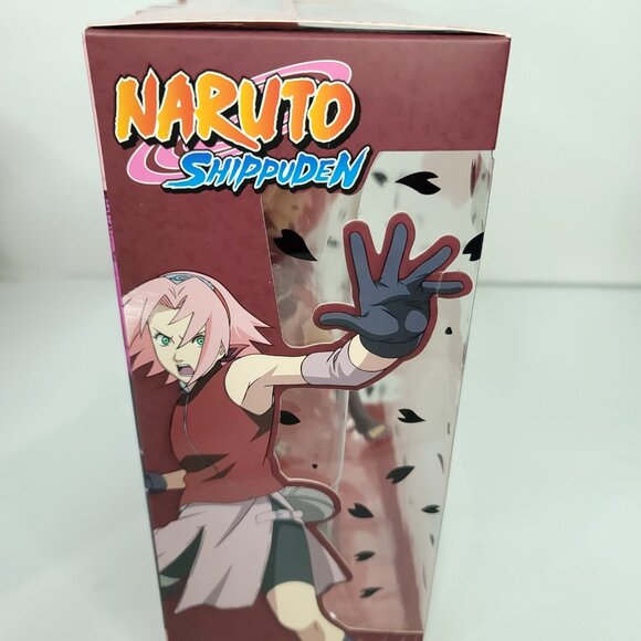 Naruto Shippuden Sakura Haruno SFC 1:10 Scale Figure 7" NEW Bubble Damaged - Picture 9 of 12